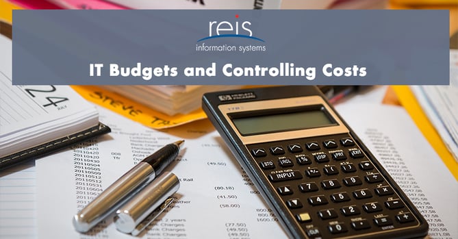 it budgets and control costs